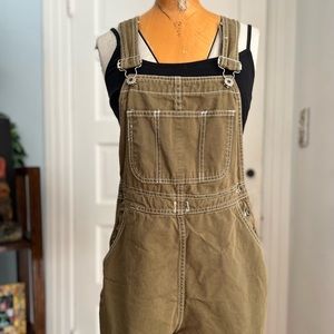 Green overalls